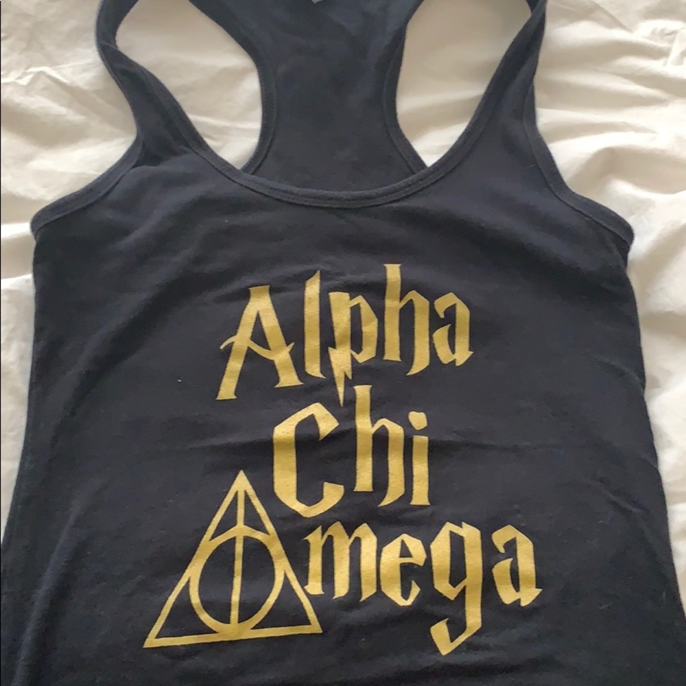 Alpha Chi Omega Harry Potter tank